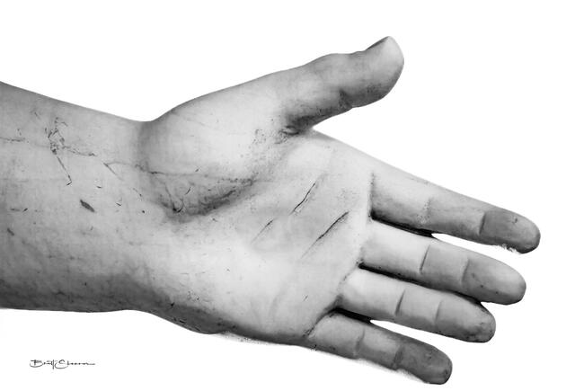Hand Out print